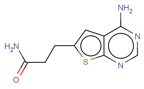 3-(4-AMINOTHIENO[2,3-D]PYRIMIDIN-6-YL)PROPANAMIDE